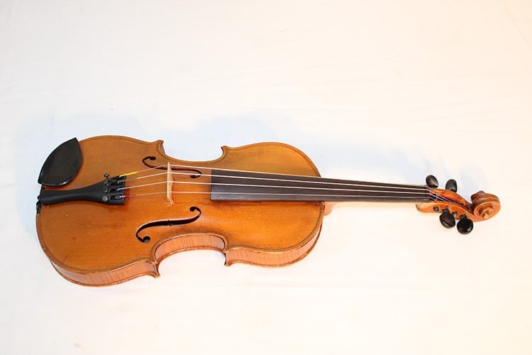 Early 20Th C. 4X4 Violin With Nicely Flamed Back (1 of 11)