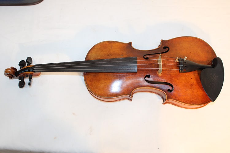 4/4 Violin Labeled Joh Bapt Schweitzer (1 of 12)