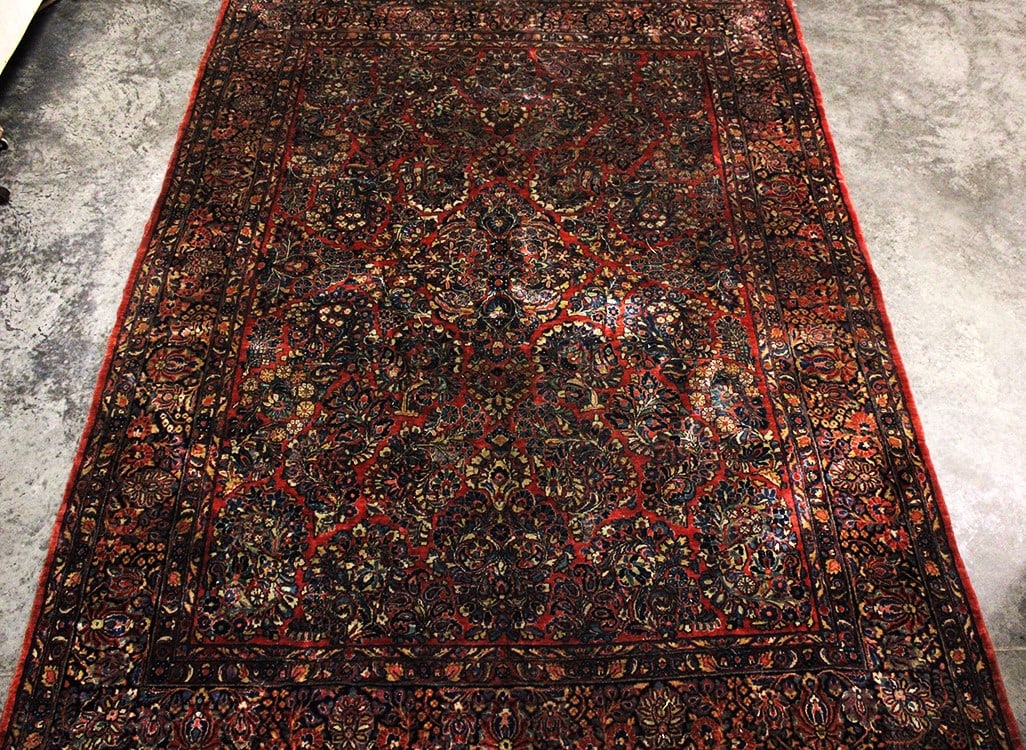 Beautiful Sarowk Antique Oriental Room Size Rug 8.5' X 11.5' (1 of 8)