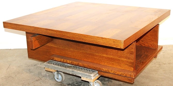 Mid Century Lane Brutalist Coffee Table (1 of 3)