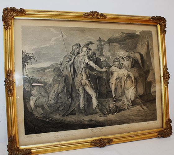 Early Engraving Shakespeare "King Lear" (1 of 8)