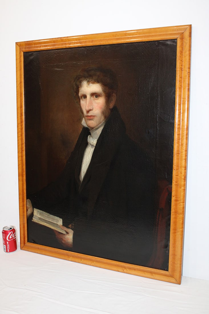 Large Late 18Th Or Early 19Th C. Portrait (1 of 7)