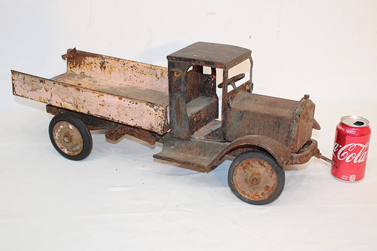 1920S Keystone Packard Crank Toy Pressed Steel Dump Truck (1 of 5)