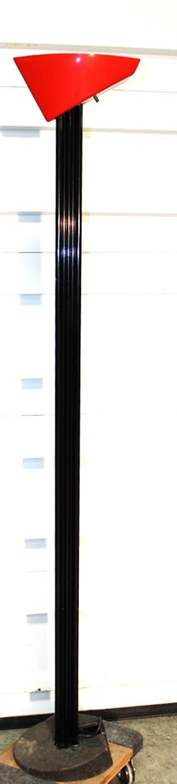 Italian floor lamp signed Oluce Otello designed by Bruno Gecchelin 1980s. It needs a new wire and (1 of 6)