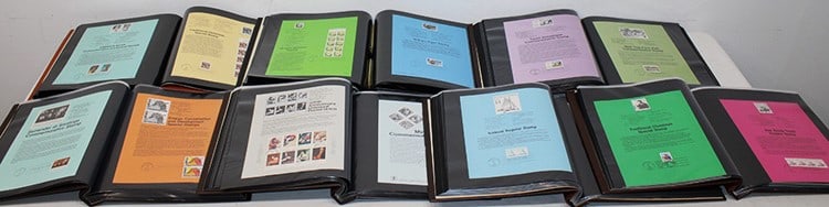 7 fabulous book of postal 1st day issue stamps. Brand new, still in the original covering that goes (1 of 5)