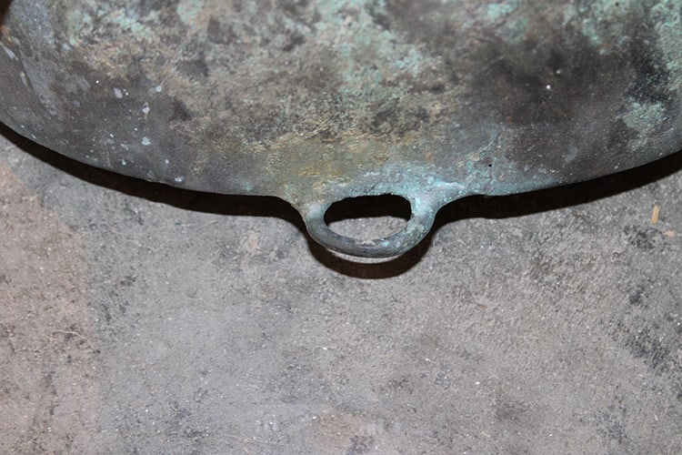 Large Vintage Bronze Steer Head 34" Horn Span - 6