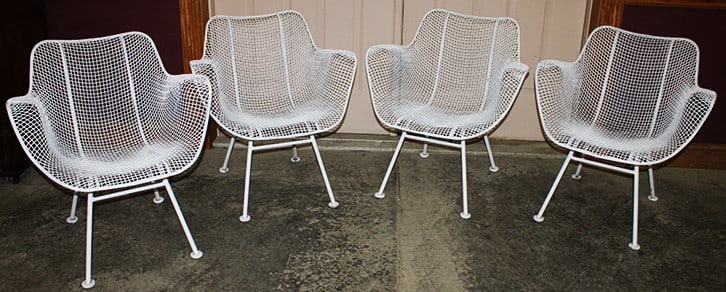 Super Russell Woodard Sculptura Patio Arm Chairs (1 of 4)