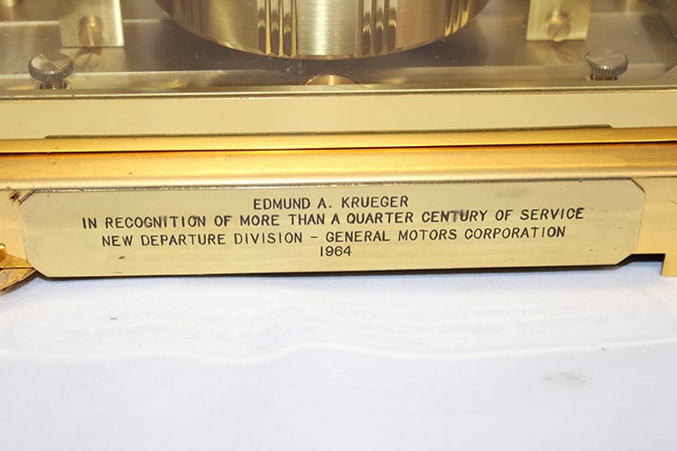 Nice Clean Lecoultre Atmos Clock - 3