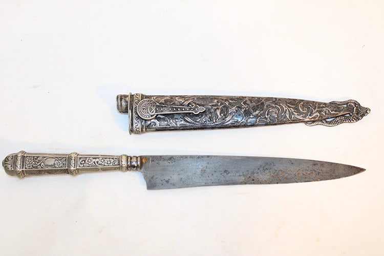 Antique Argentine Silver Gaucho Knife (1 of 10)