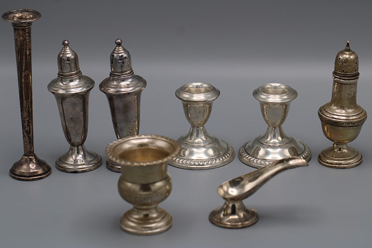8 Nice Pieces of Weighted Sterling Silver (1 of 3)