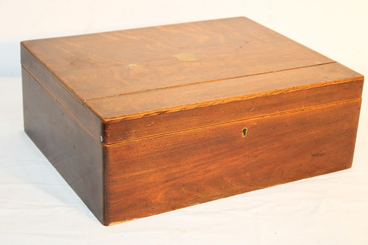 Nice Quartersawn Oak Top Victorian Silver Chest (1 of 5)