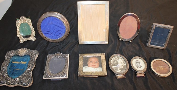11 Vintage Sterling Silver Picture Frames (1 of 4)