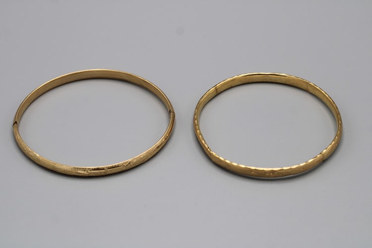 10 & 14K Bracelets, Total Weight 5.9 Dwt. (1 of 3)
