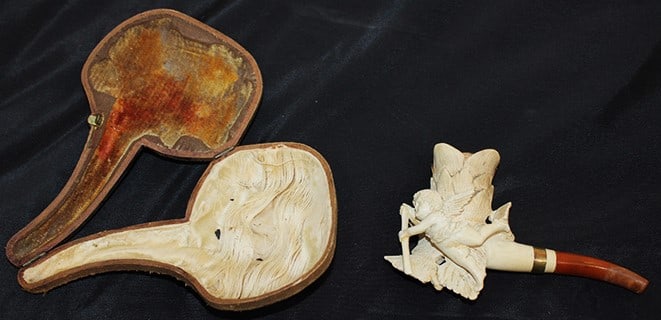 One of the Nicest Meerschaum Pipes with a Cherub (1 of 7)