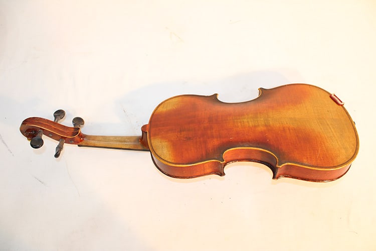Old 4/4 Violin With Case - 5