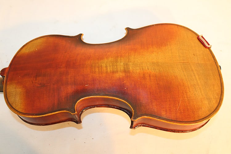 Old 4/4 Violin With Case - 6