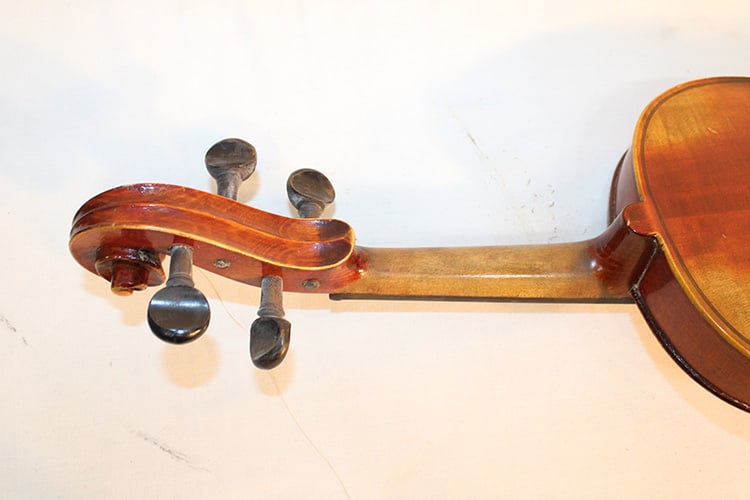Old 4/4 Violin With Case - 7
