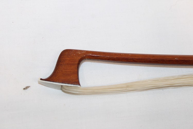 Old 4/4 Violin Labeled Josef Guarnarius, plus Bow - 12