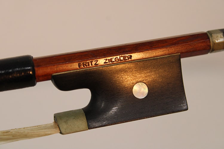 Old 4/4 Violin Labeled Josef Guarnarius, plus Bow - 13