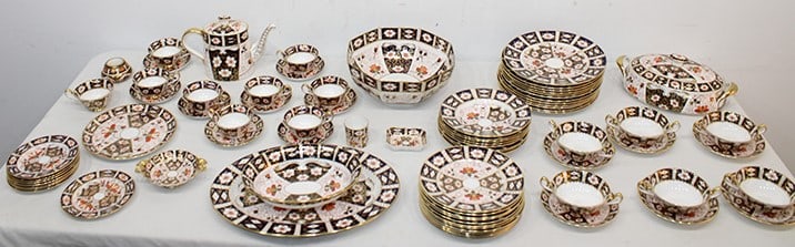 Exceptional 79 Piece Royal Crown Derby "Imari" China Set (1 of 10)