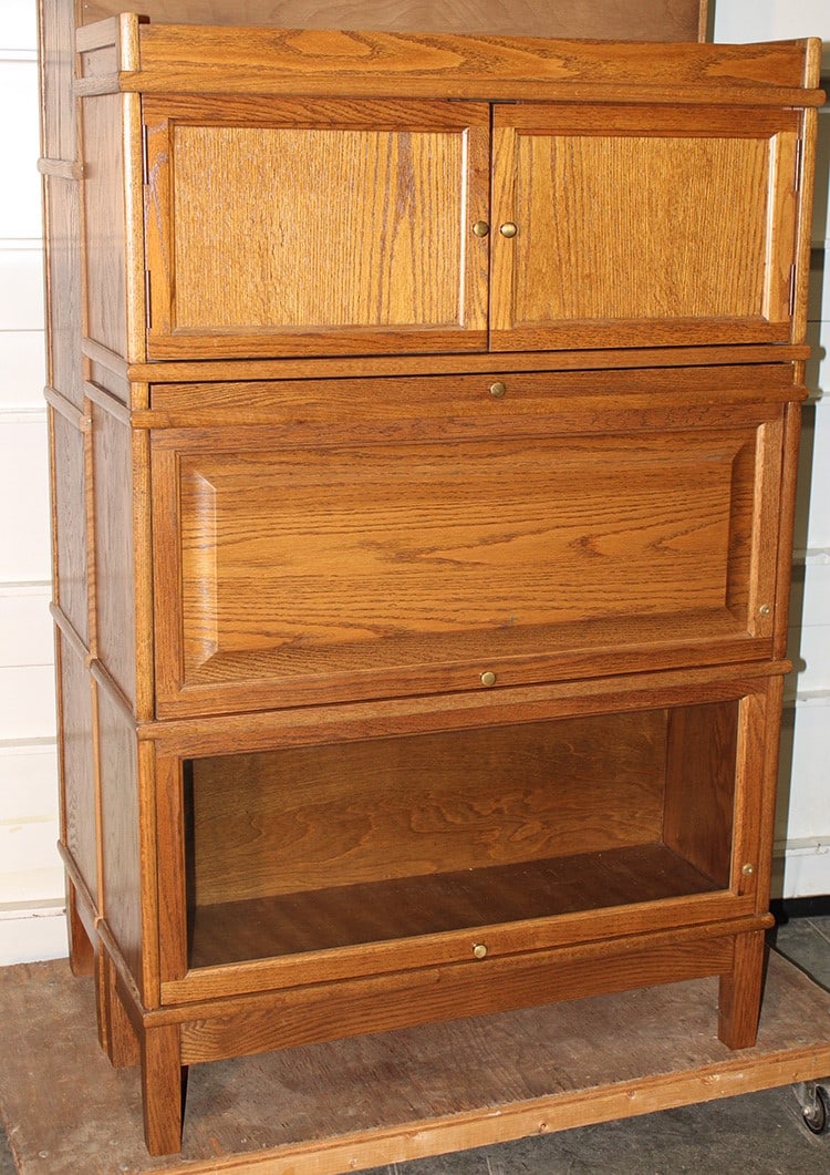 Unusual Hale 4 Section Stacking Bookcase (1 of 4)