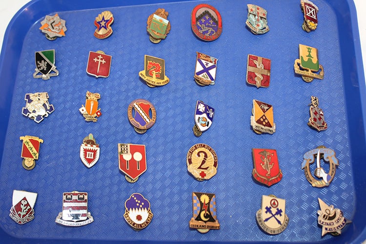 30 Vintage Military Pins (1 of 5)