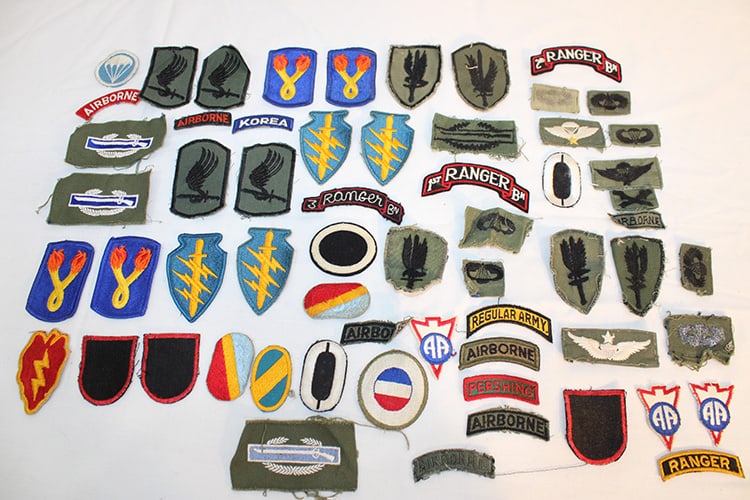 Large Group of Vintage Military Patches (1 of 5)