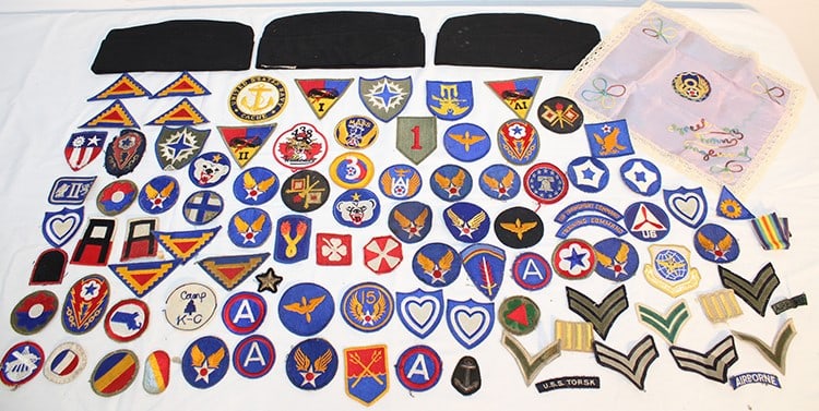 Large Group of Vintage Military Patches (1 of 8)