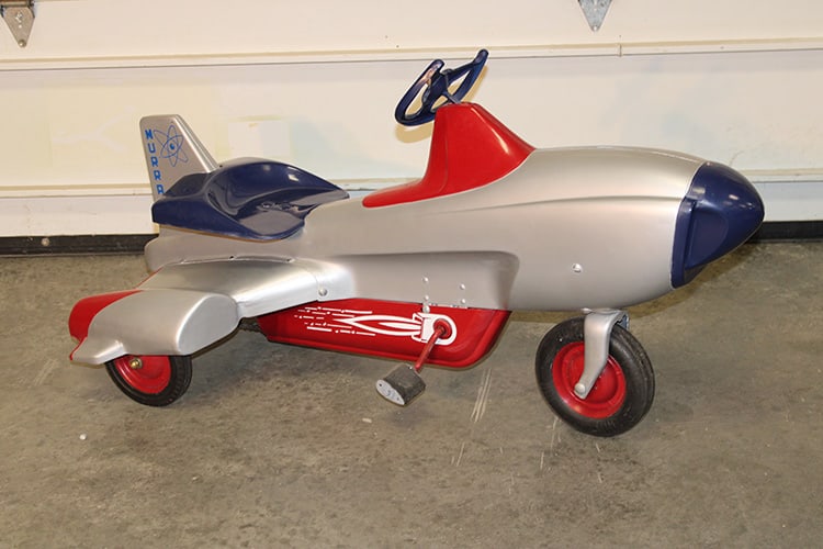 Vintage Murray Super Sonic Jet Press Steel Pedal Car (1 of 6)