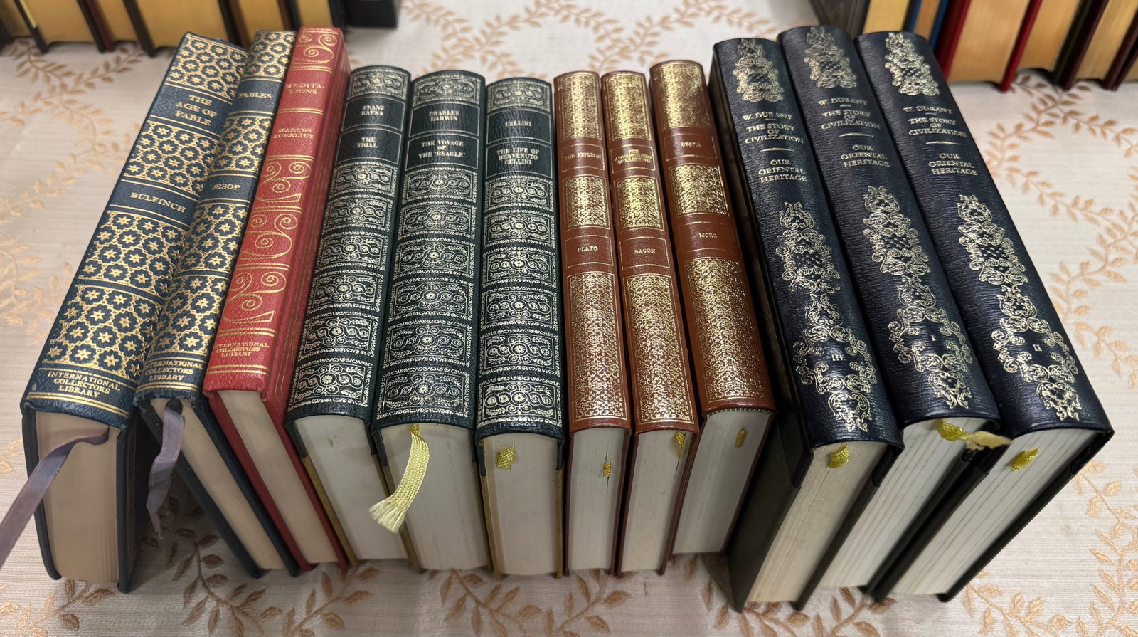 Various Leatherbound Hardcovers - 2