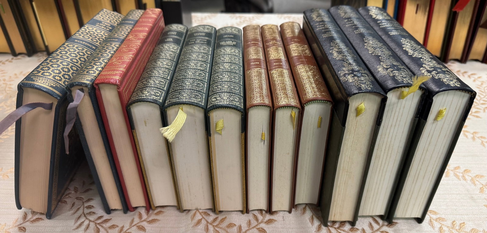Various Leatherbound Hardcovers - 3
