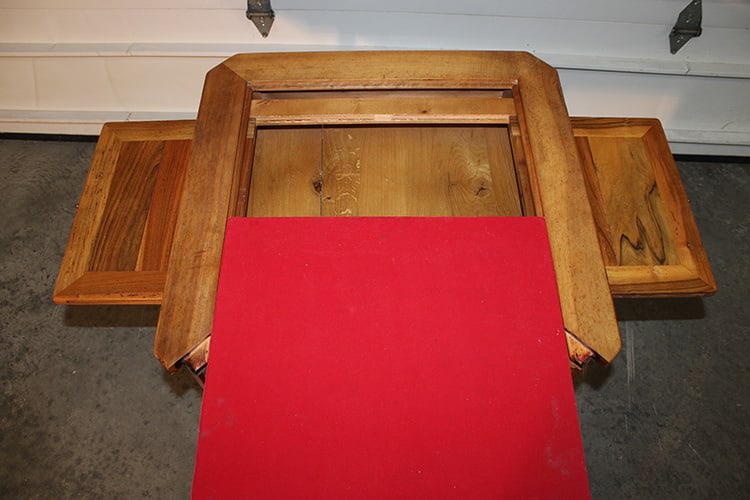 Nice Custom Game Table with Pull-out Top - 3