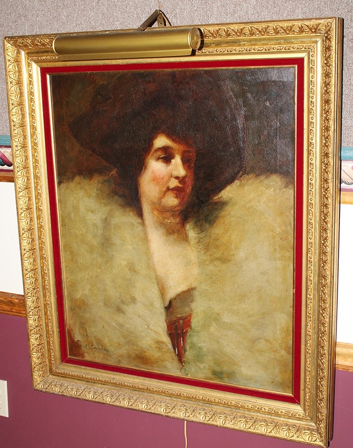 Large Victorian Portrait Signed Paul Smurko (1 of 4)