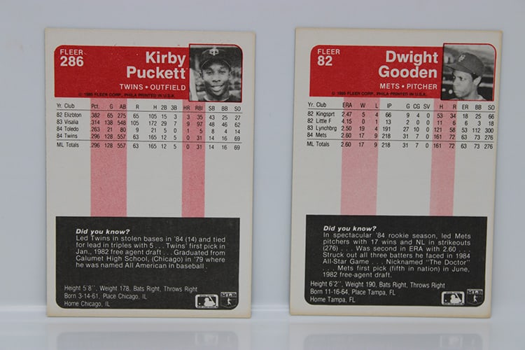1985 Fleer Baseball Cards - 3