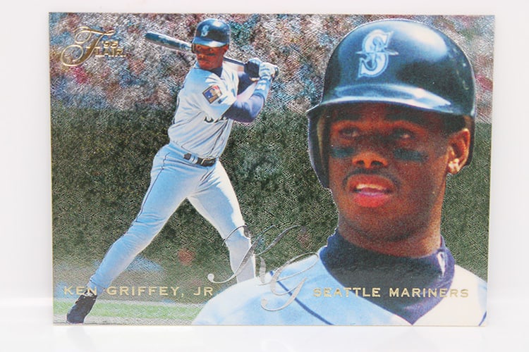 1995 Flair, 1996 & 1997 Fleer Baseball Cards: 1995 Flair Baseball, 1996 Fleer, 1996 Fleer Emotion XL (plus inserts for all three sets). 1996 Fleer Samples in book, 1997 Fleer Sports Illustrated.