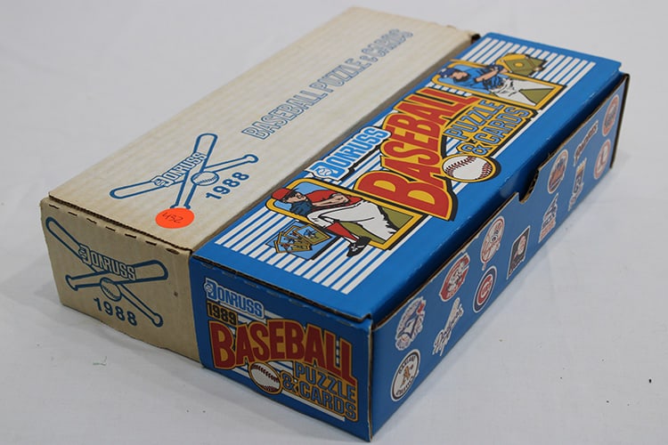 1988 & 1989 Donruss Baseball Cards: 1988 & 1989 Donruss Baseball cards in original boxes - Factory Sealed.