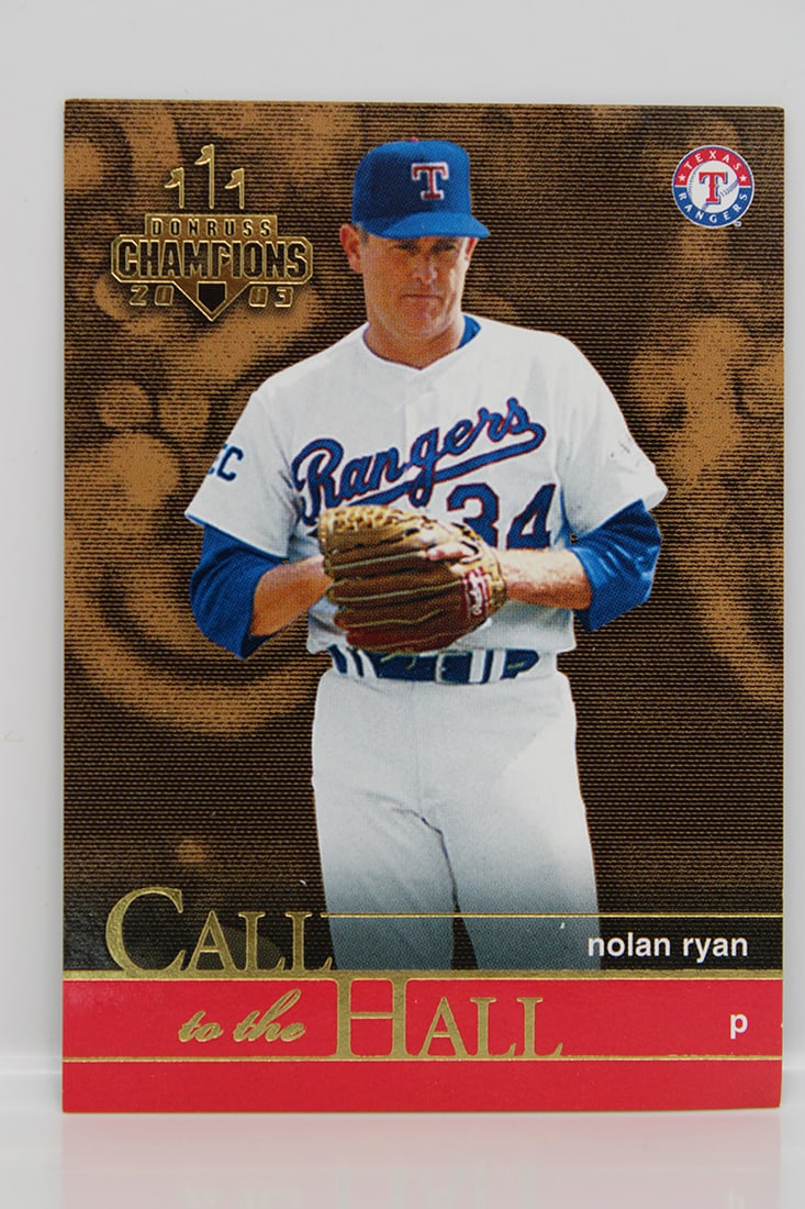 2002 & 2003 Donruss Baseball Cards: 2002 Donruss Diamond Kings Silver & Bronze complete sets. 2003 Donruss Champions complete set plus inserts (Total Game, Team Colors, Statistical Champs, Grand Champions and Call to the Hall - All