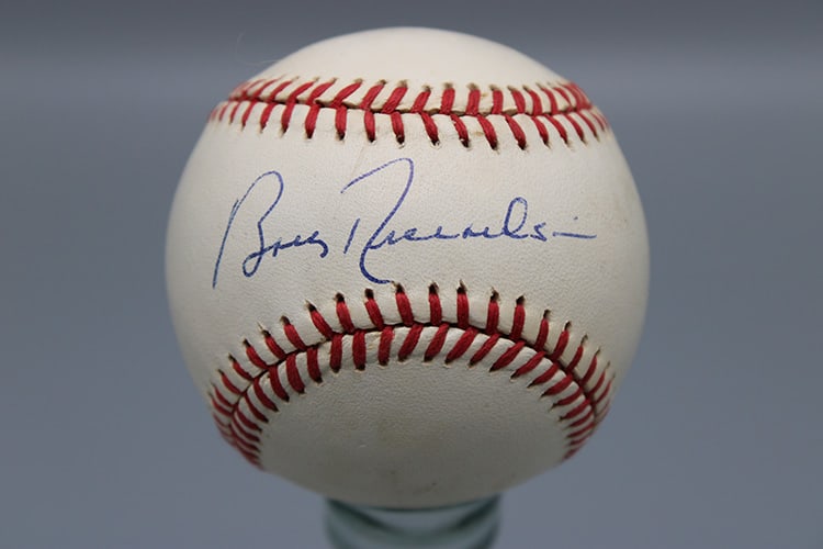 Robin Roberts & Bobby Richardson Signed Baseballa: Robin Roberts & Bobby Richardson signed baseballs from a Schenectady collector's estate.
