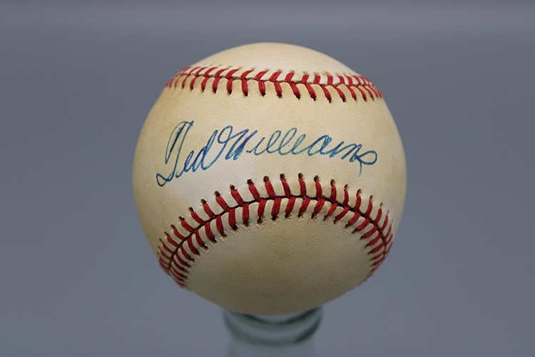 Ted Williams Signed Baseball (1 of 2)