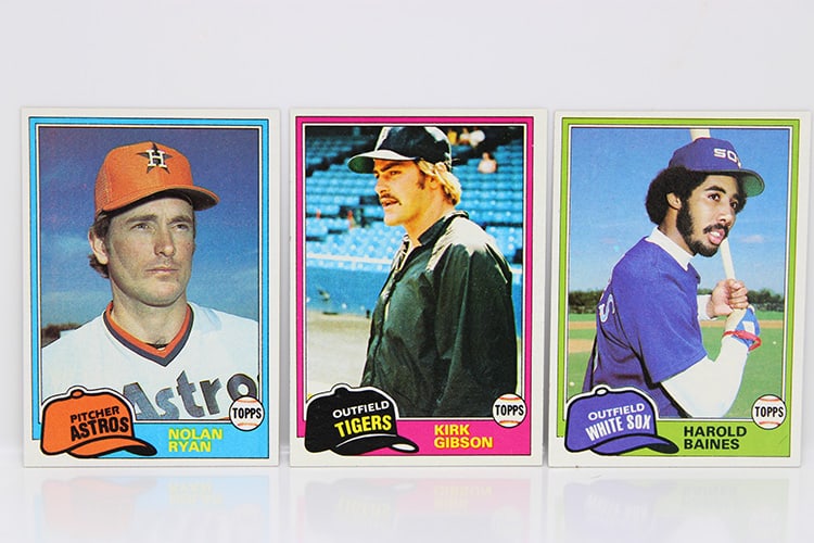 1981 Topps Baseball Cards - 3