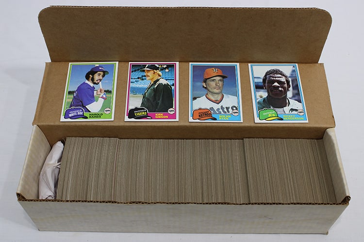 1981 Topps Baseball Cards - 4