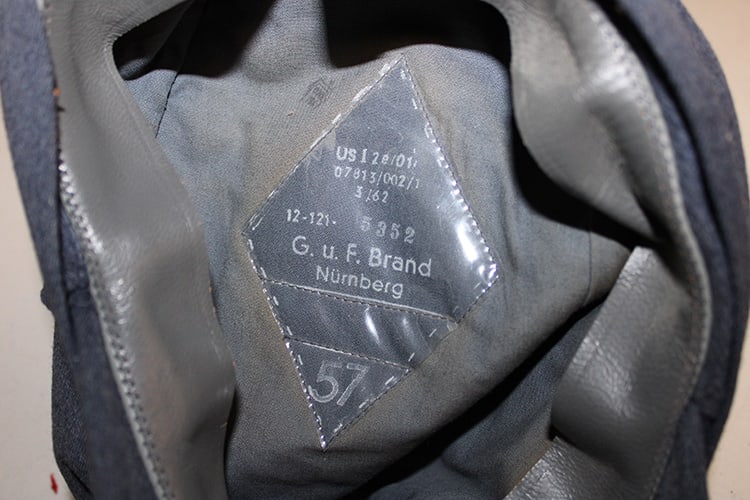WW2 Luftwaffe M43 Visor Cap - 4