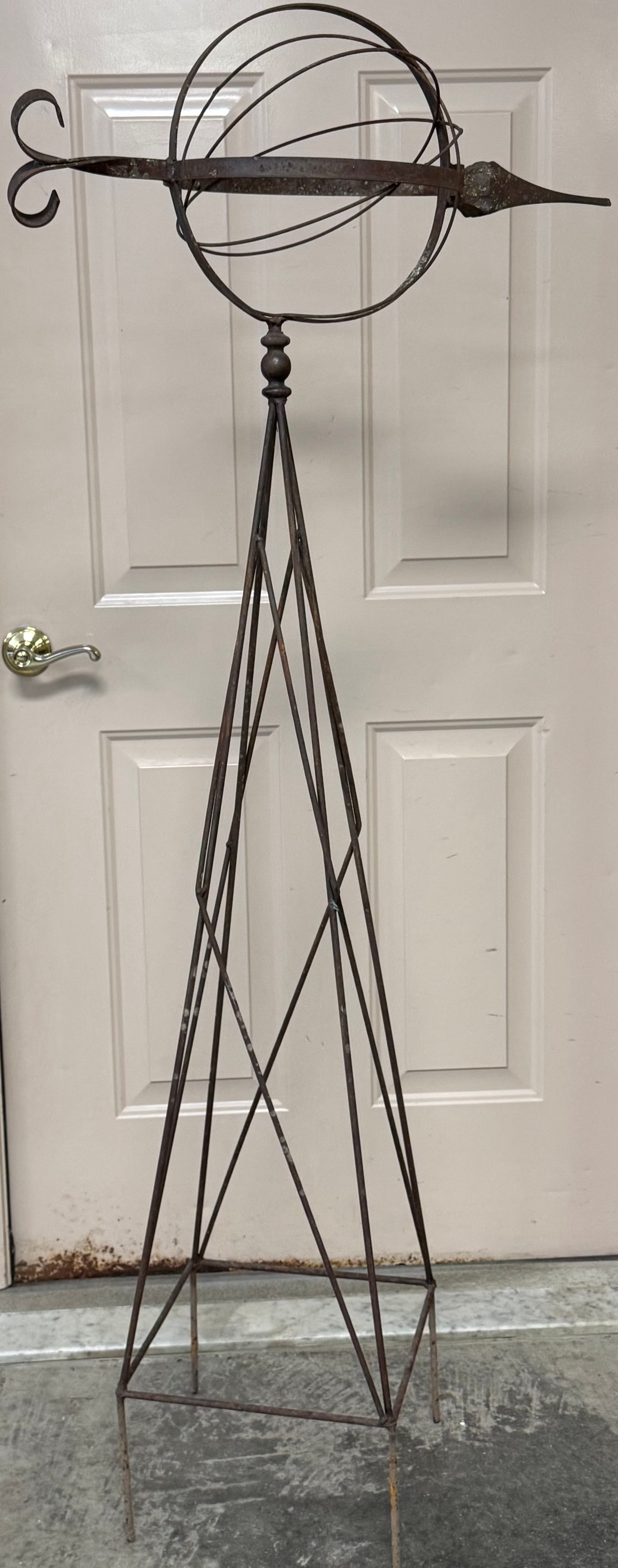 vintage wrought iron armillary (1 of 4)