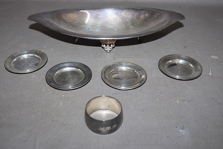 6 Pieces Of Signed Tiffany & Co. Sterling 15.64 (1 of 4)