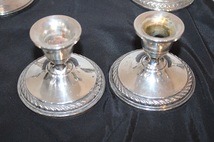 10 Sterling Silver Candlesticks - 5