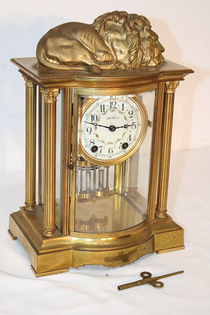 Seth Thomas #65 Empire & Lion Crystal Regulator (1 of 6)