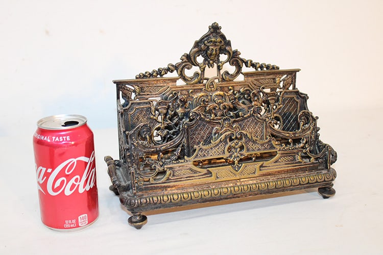 Signed Tiffany & Co. Bronze Letter Holder (1 of 7)