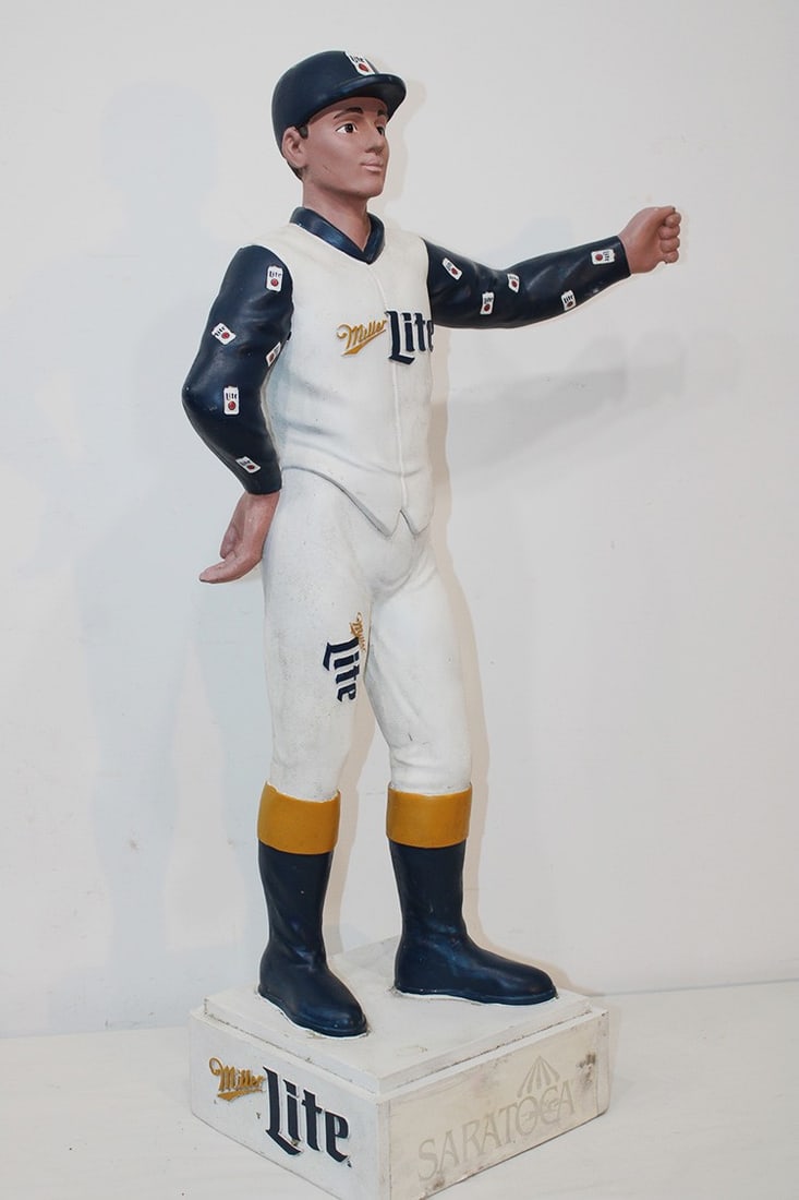 3' Saratoga Race Track - Miller Lite Beer Advertising Jockey (1 of 6)