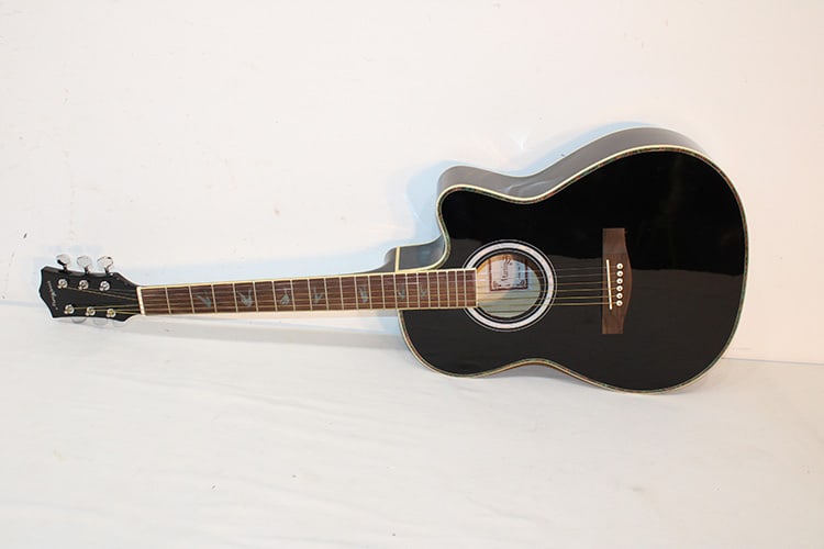 Nice Clean Martin Smith Model W401EBK Acoustic - Electric Guitar (1 of 8)