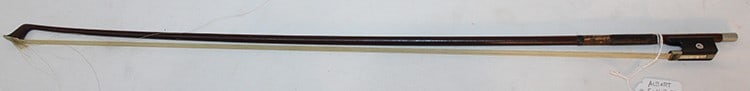Nice Violin Bow Marked Albert Schubert: Nice Violin Bow Marked Albert Schubert. Estate fresh, 29.25" long.